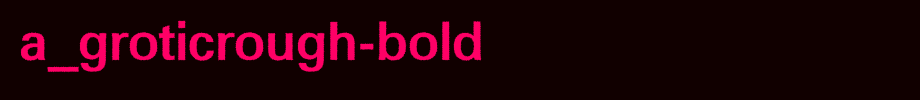 A _ gross-bold _ English font
(Art font online converter effect display)