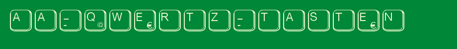 aa-QWERTZ-Tasten
(Art font online converter effect display)