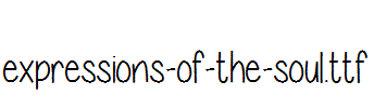 expressions-of-the-soul.ttf expressions-of-the-soul.ttf
