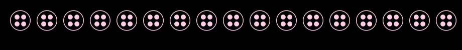 four-hole-ocarina.ttf(艺术字体在线转换器效果展示图)