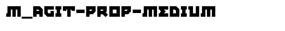 m_Agit-Prop-Medium.ttf(字体效果展示)