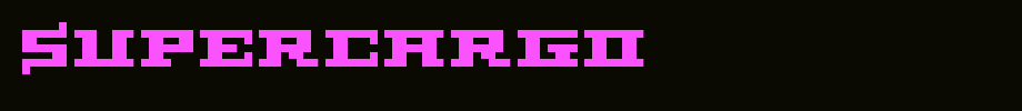 Supercargo.ttf is a good English font download