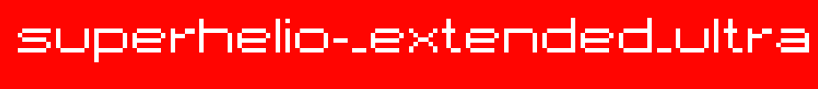 Superhelio-_extended_ultra.ttf is a good English font download